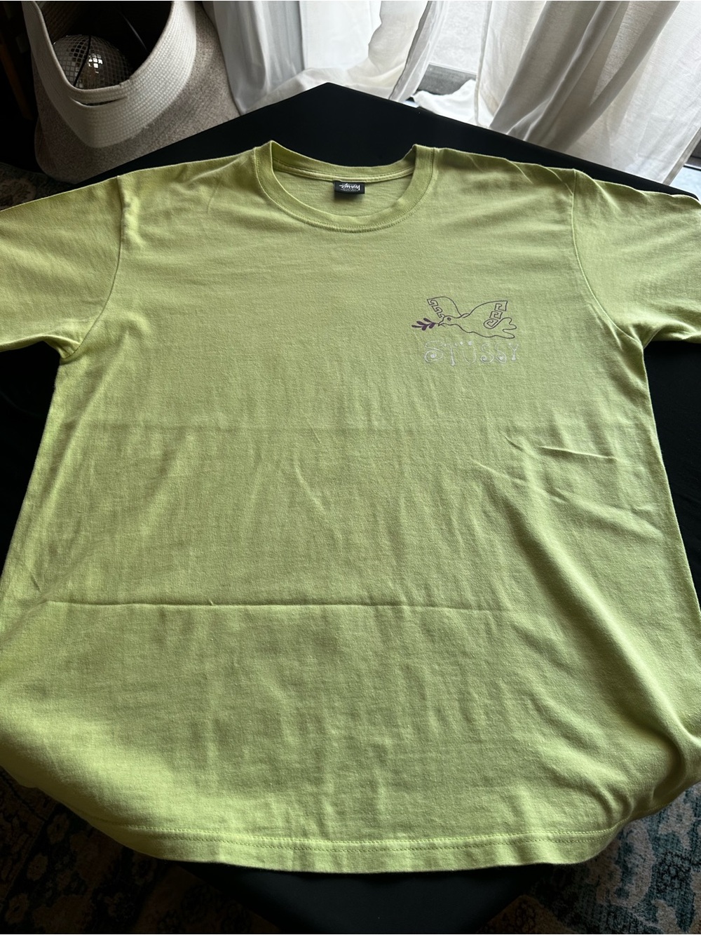 Stussy Light Green Short Sleeve Tee